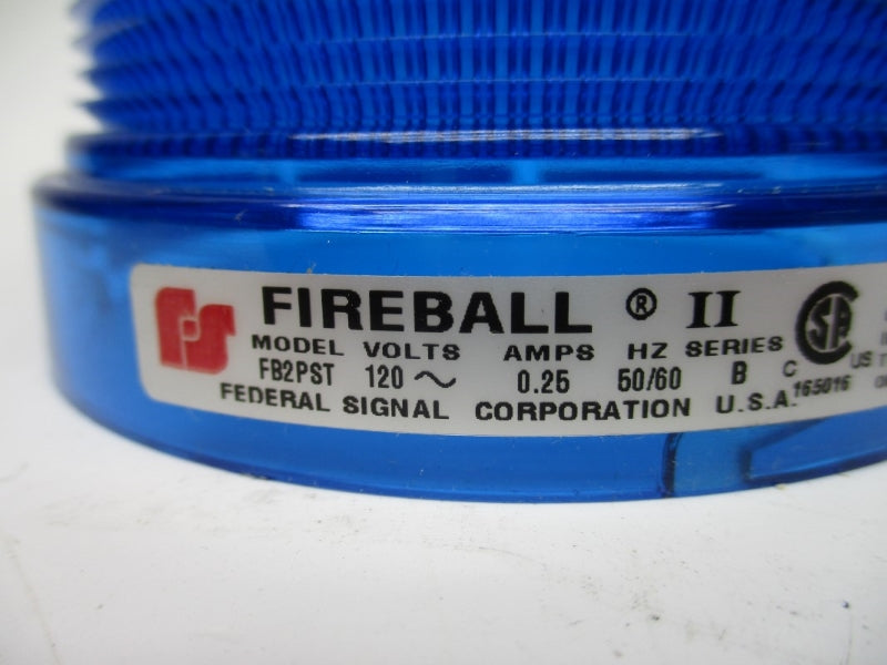 FEDERAL SIGNAL FB2PST COVER (BLUE) SER. B NSNP