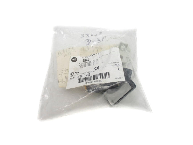 ALLEN BRADLEY 194L-HC4E-175I SER. A NSMP