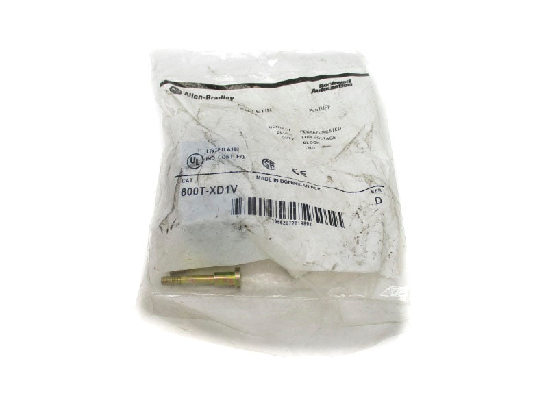 ALLEN BRADLEY 800T-XD1V SER. D NSMP