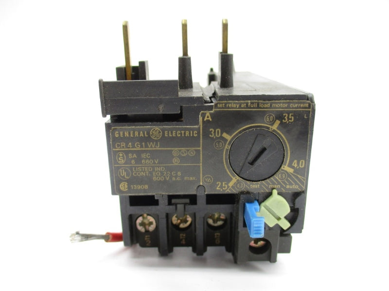 GENERAL ELECTRIC CR4G1WJ 600V 2.5-4.0A NSMP