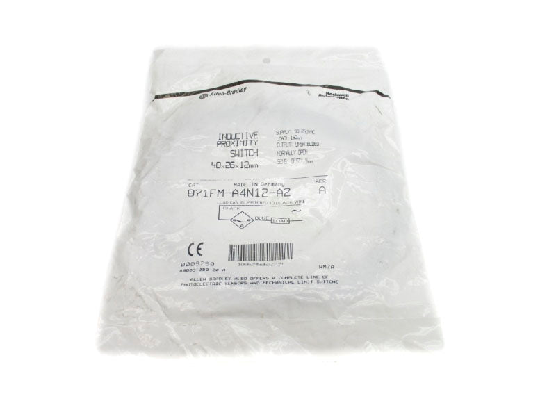 ALLEN BRADLEY 871FM-A4N12-A2 SER. A 90-250VAC NSMP
