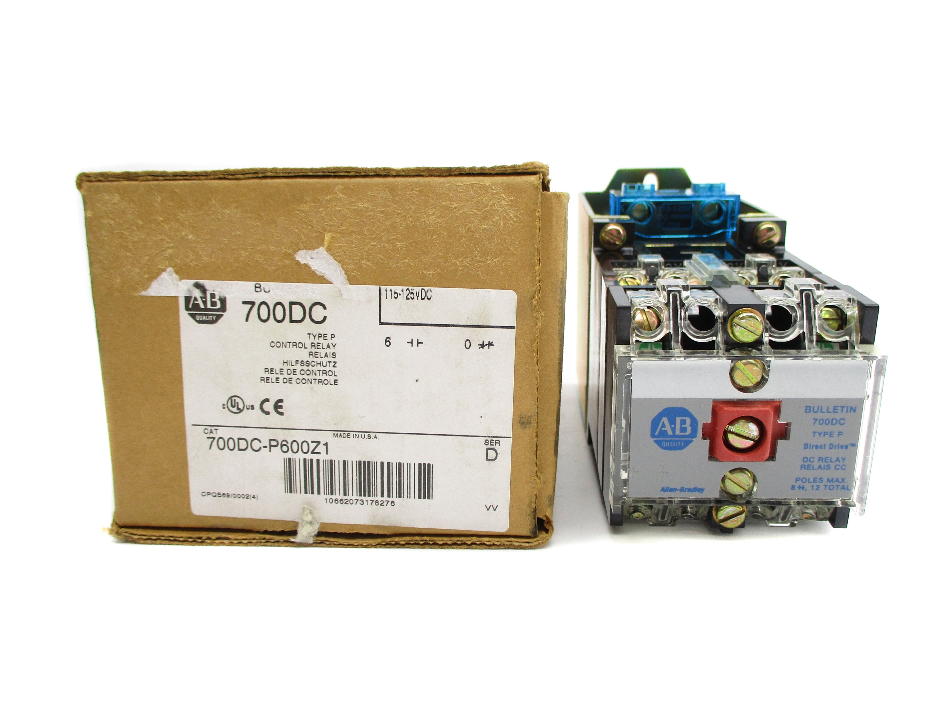 INDUSTRIAL SPARE PART 700DC-P600Z1 SER. D 115/125VDC (BR/WH) NSMP