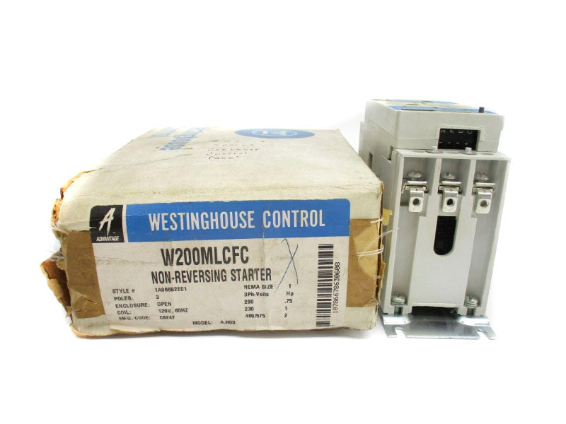 WESTINGHOUSE W200MLCFC 120V 0.51-3.81A NSMP