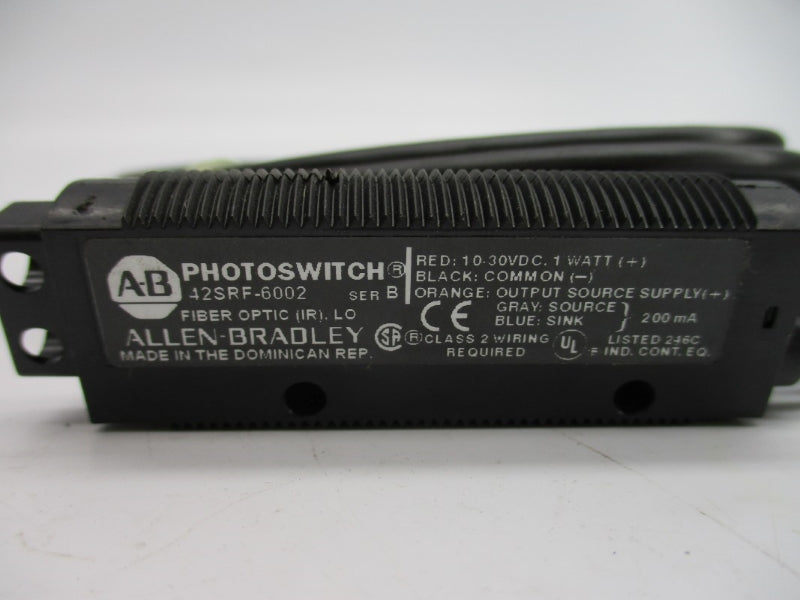 ALLEN BRADLEY 42SRF-6002 SER. B 10-30VDC (GY/BL) NSMP