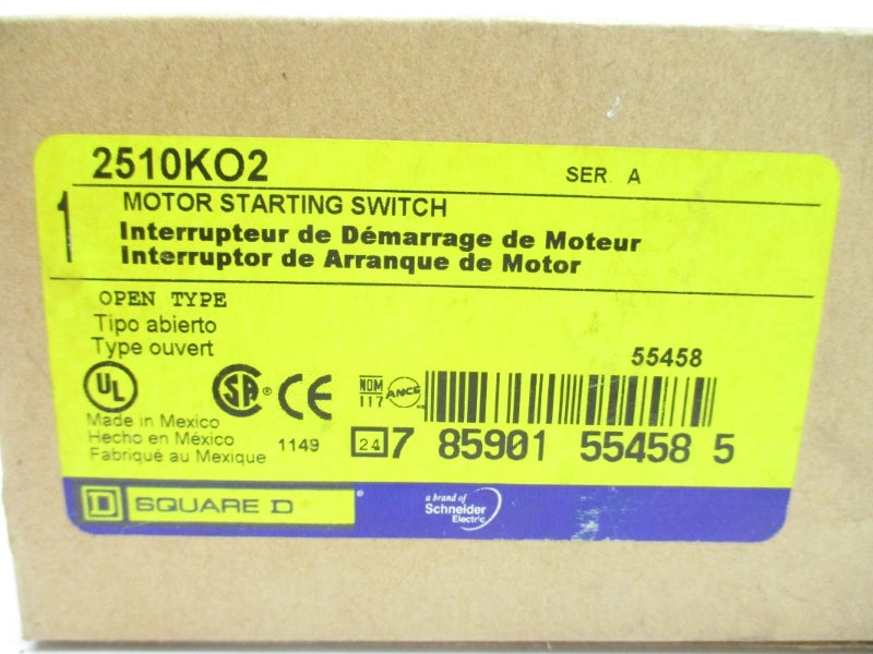 SQUARE D 2510KO2 SER. A NSMP
