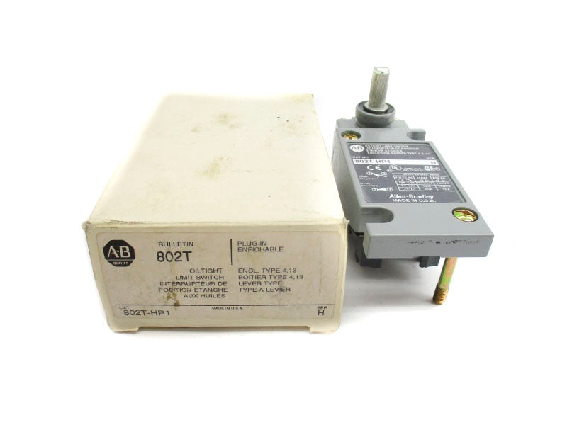 ALLEN BRADLEY 802T-HP1 SER. H 120-600VAC 60A (WH) NSMP