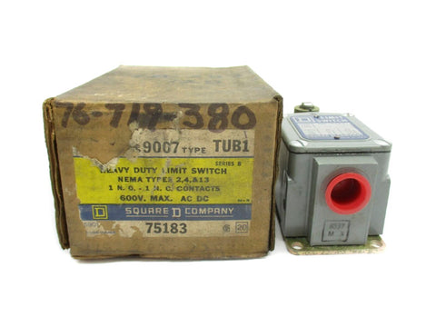 SQUARE D 9007TUB1 SER. B 600VAC/DC 25A NSMP