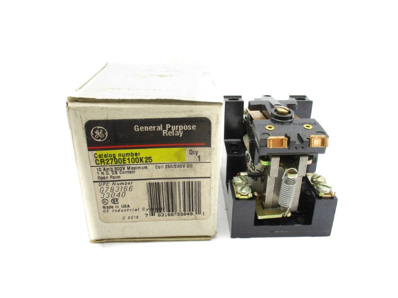 GENERAL ELECTRIC CR2790E100K25 250/230VDC 10A NSMP