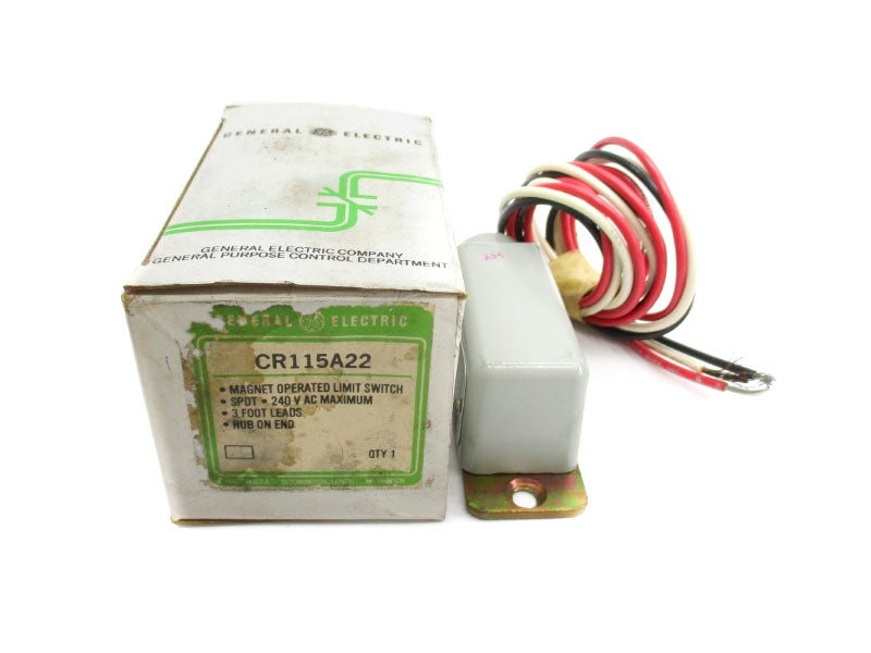 GENERAL ELECTRIC CR115A22 115/230VAC 0.27/0.75A NSMP