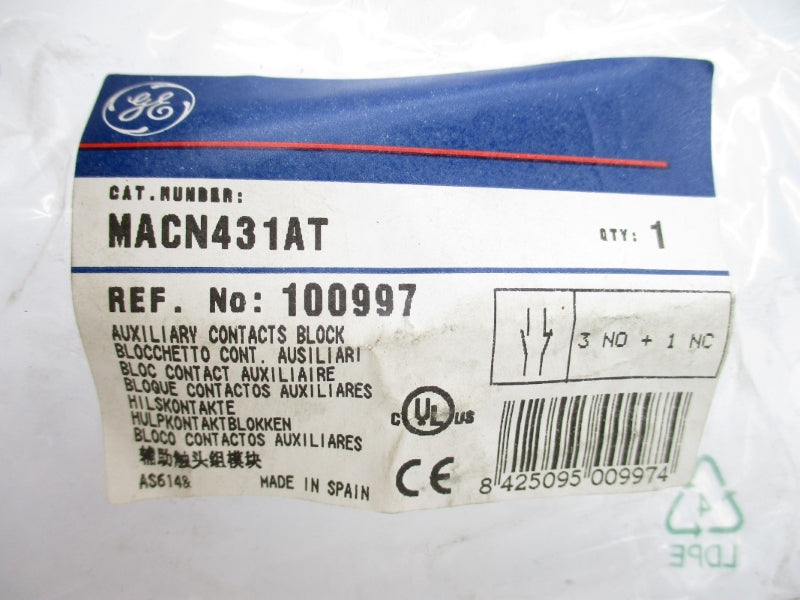 GENERAL ELECTRIC MACN431AT 750V 10A NSMP