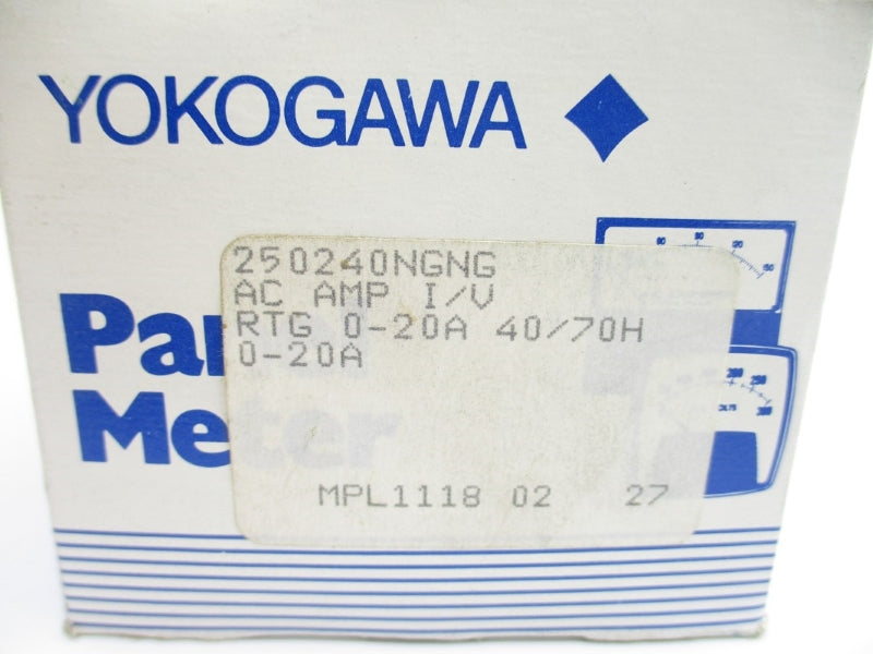YOKOGAWA 250240NGNG 0-20A NSMP