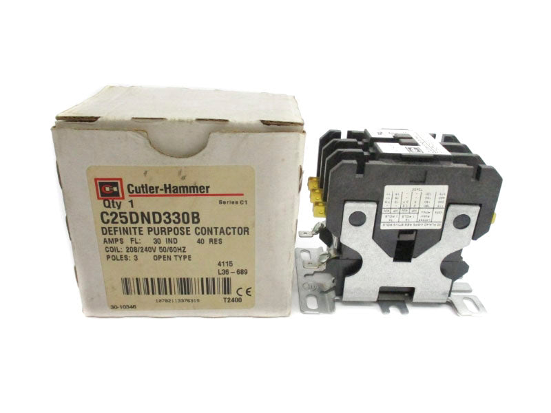CUTLER HAMMER C25DND330B 208/240V 30A NSMP