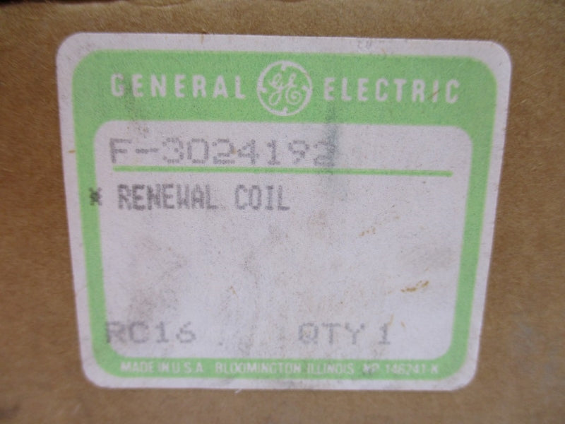 GENERAL ELECTRIC F-3024192 NSMP