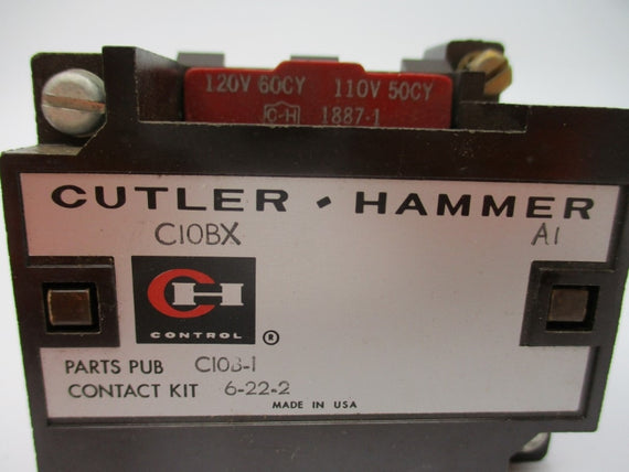 CUTLER HAMMER C10BX SER. A1 110/120V NSNP