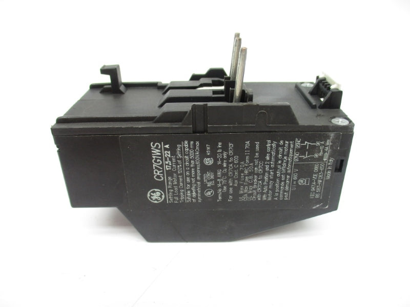 GENERAL ELECTRIC CR7G1WS 600VAC 17.5-22A NSNP