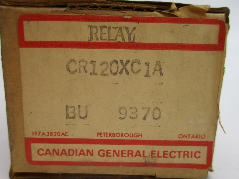 GENERAL ELECTRIC CR120XC1A SER. A NSMP