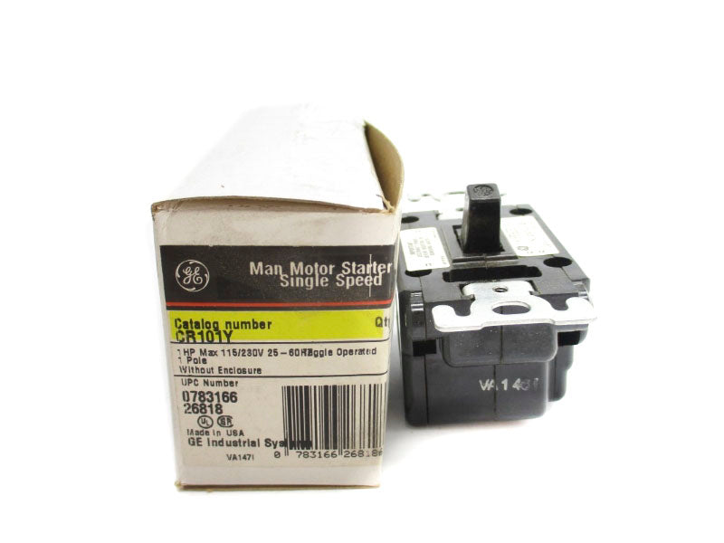 GENERAL ELECTRIC CR101Y 115/230VAC NSMP