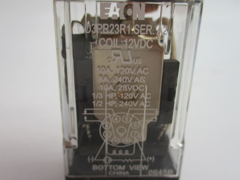 EATON D3PR23R1 SER. A2 12VDC 10A NSMP