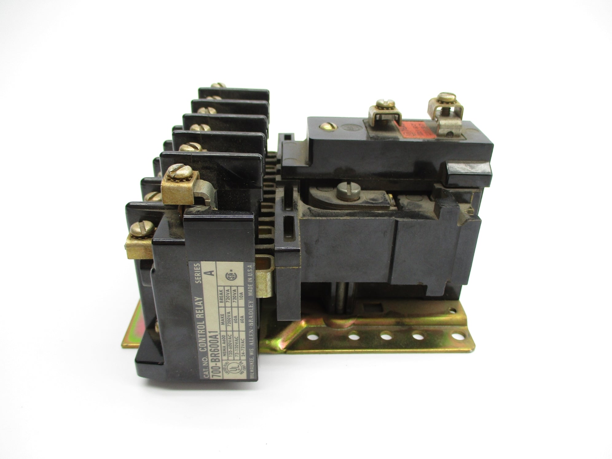 ALLEN BRADLEY 700-BR600A1 SER. A 110/120V 60A UNMP