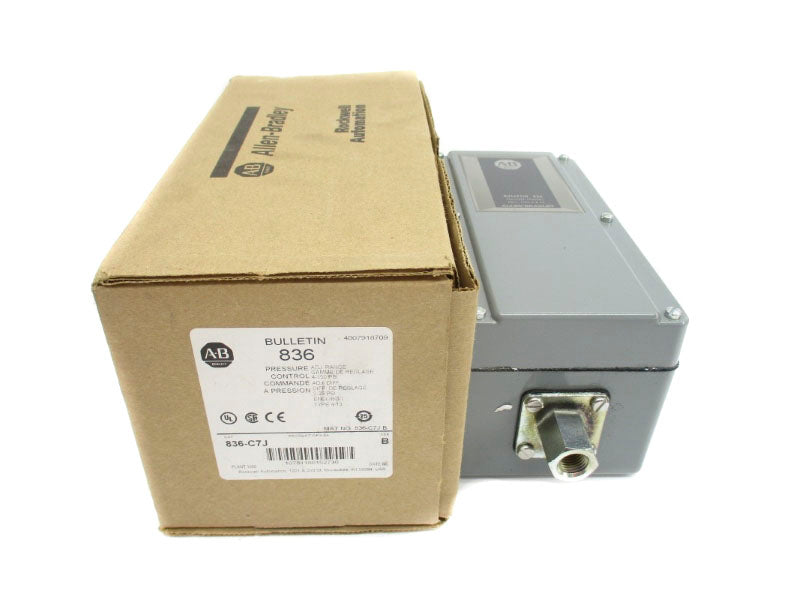 ALLEN BRADLEY 836-C7J SER. B 4-150PSI (BR/WH) NSMP