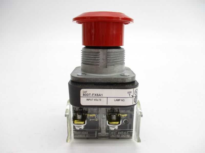 ALLEN BRADLEY 800T-FX6A1 SER. T (BR/WH) NSMP