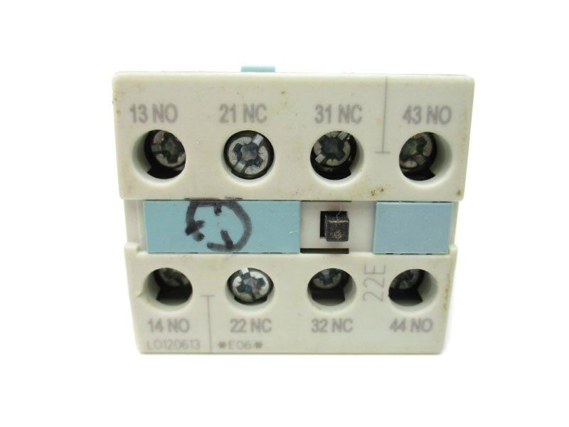 SIEMENS 3RH1921-1HA22 240V 10A UNMP