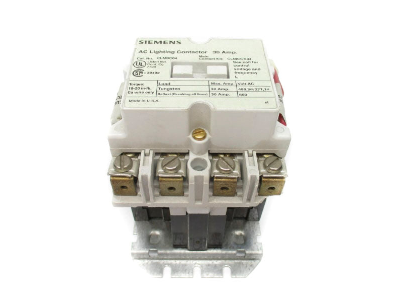 SIEMENS CLM0C04 110/120V 30A NSNP