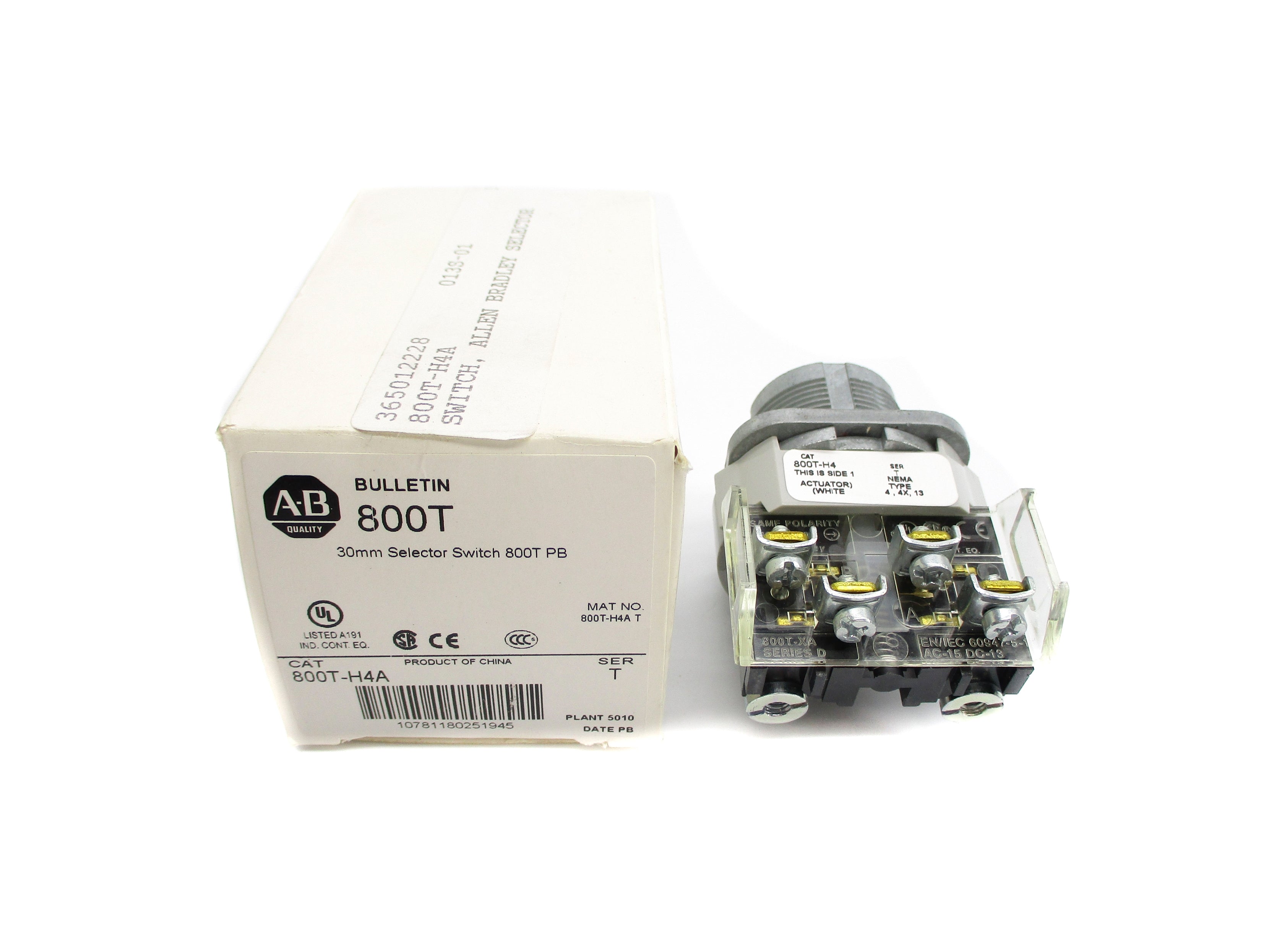INDUSTRIAL SPARE PART 800T-H4A SER. T (AS PICTURED) (WH) NSMP