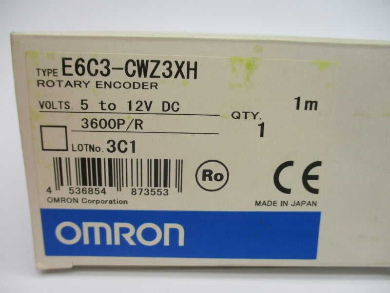 OMRON E6C3-CWZ3XH 3600P/R 5-12VDC 1M NSMP