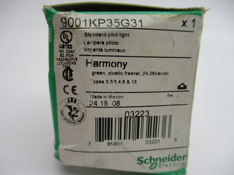 SCHNEIDER ELECTRIC 9001KP35G31 SER. J NEW IN SCHNEIDER PACKAGE NSMP