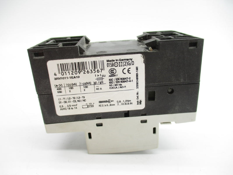 SIEMENS 3RV1011-1EA10 690V 2.8-4.0A NSMP