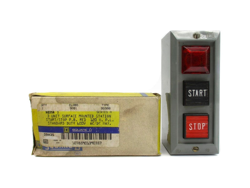 SQUARE D 9001BG30B SER. A 600VAC/DC NSMP