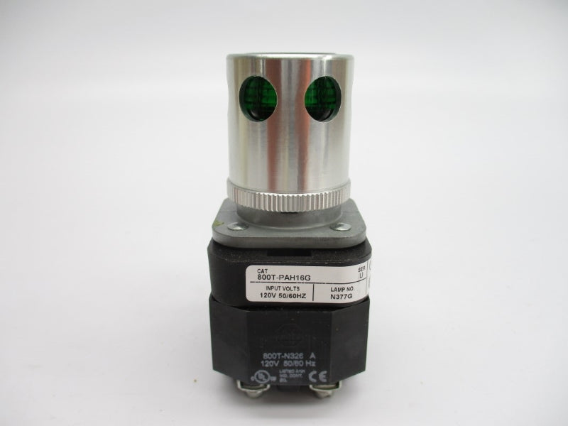 ALLEN BRADLEY 800T-PAH16G SER. U 120V (WH) NSMP