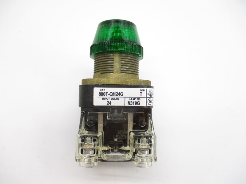 ALLEN BRADLEY 800TC-QH24G SER. T 24V (WH) NSMP