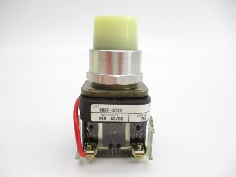 ALLEN BRADLEY 800T-QT24W SER. T 24VAC/DC (WH) NSMP
