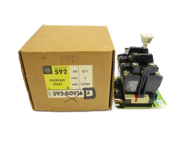 INDUSTRIAL SPARE PART 592-BOV16 SER. A 120-600VAC (BR/YL) NSMP