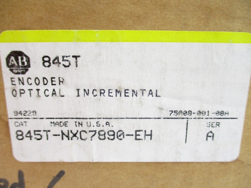 ALLEN BRADLEY 845T-NXC7890-EH SER. A UNMP
