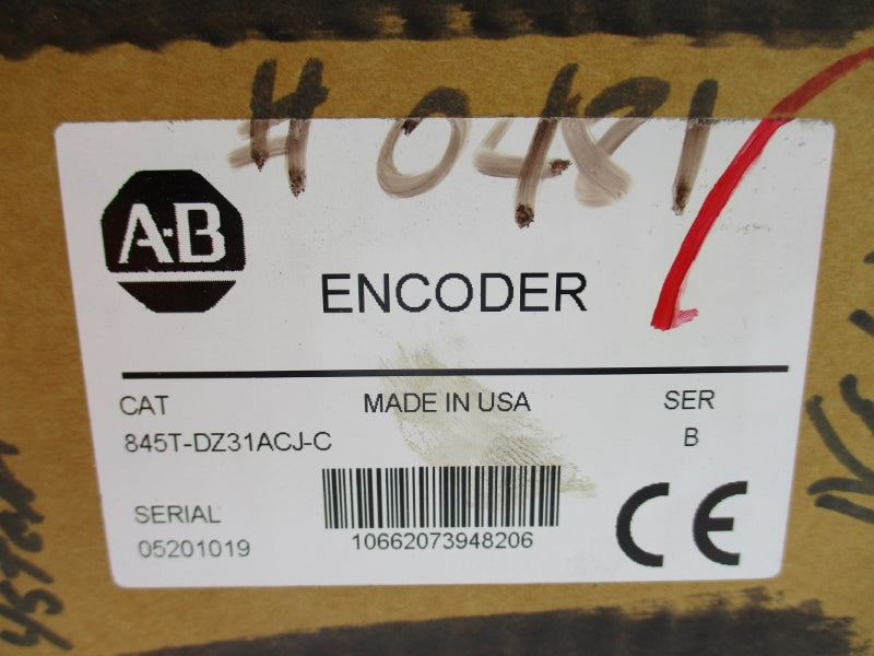 ALLEN BRADLEY 845T-DZ31ACJ-C SER. B 11-24VDC (BR/WH) NSMP