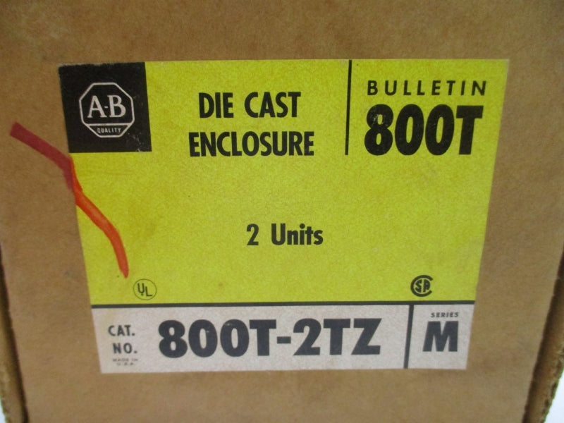 ALLEN BRADLEY 800T-2TZ SER. M (BR/YL) NSMP