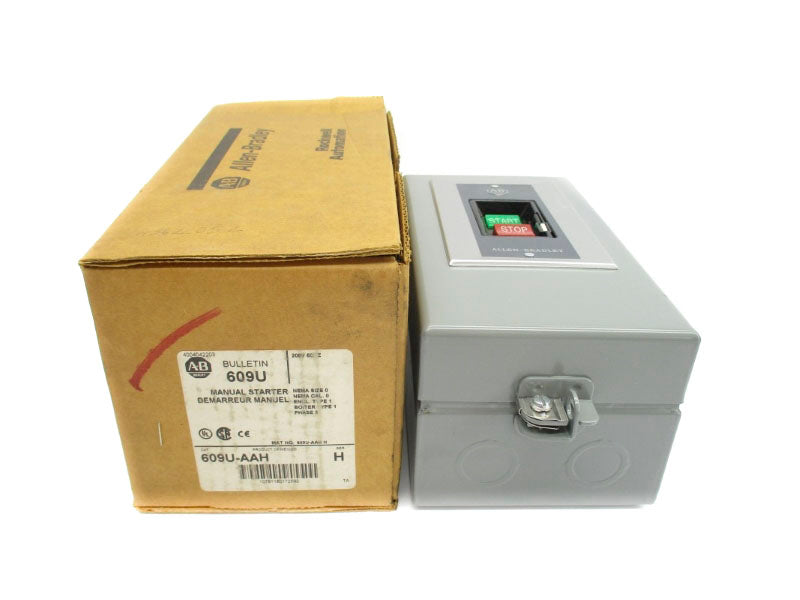 ALLEN BRADLEY 609U-AAH SER. H 600V (BR/WH) NSMP