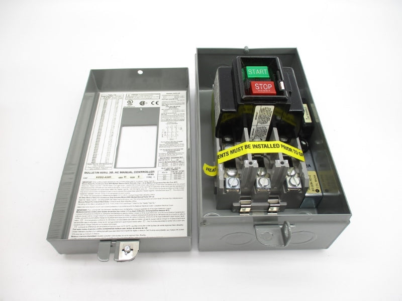 ALLEN BRADLEY 609U-AAH SER. H 600V (BR/WH) NSMP