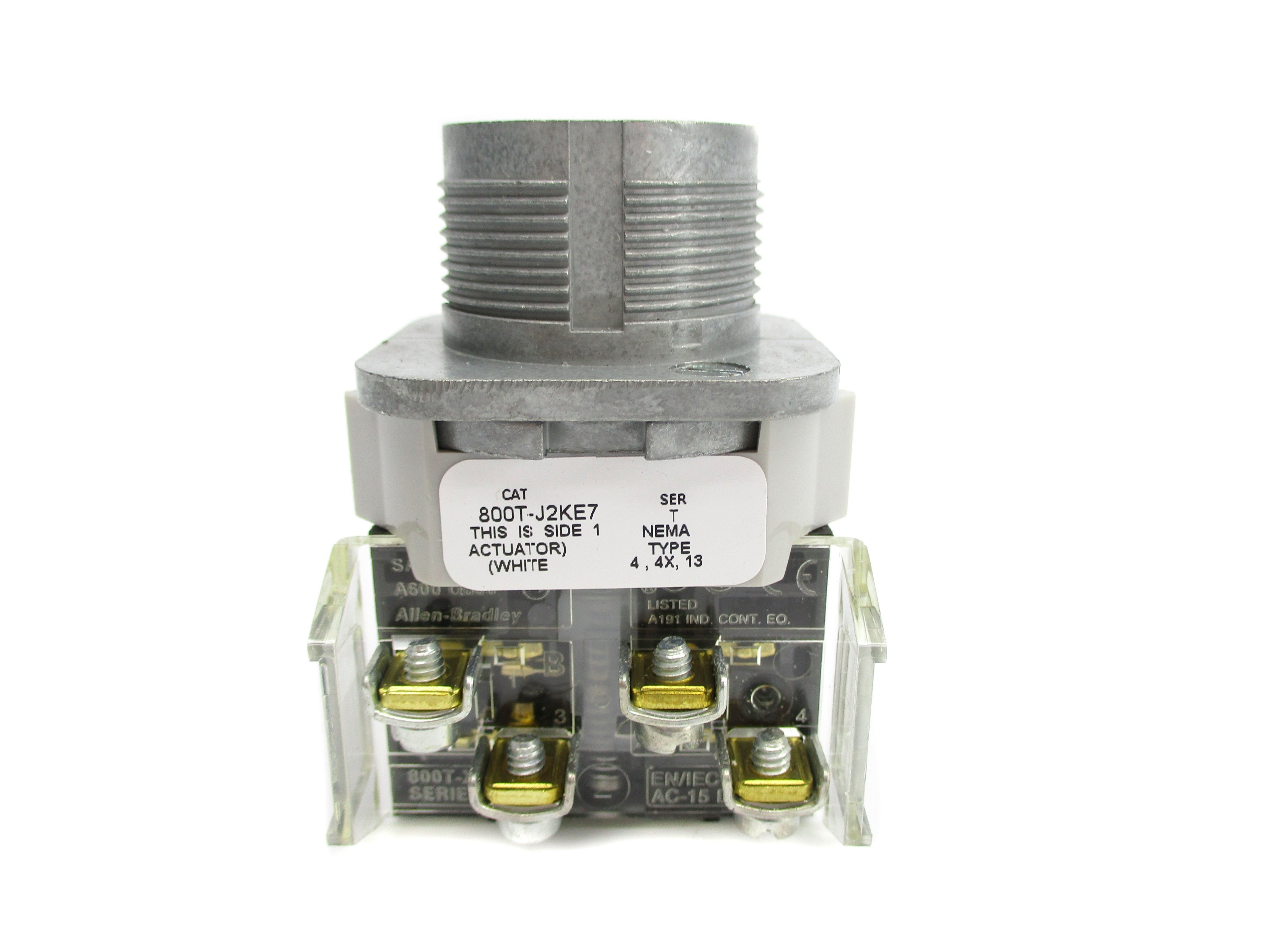 ALLEN BRADLEY 800T-J2KE7 SER. T (AS PICTURED) NSNP