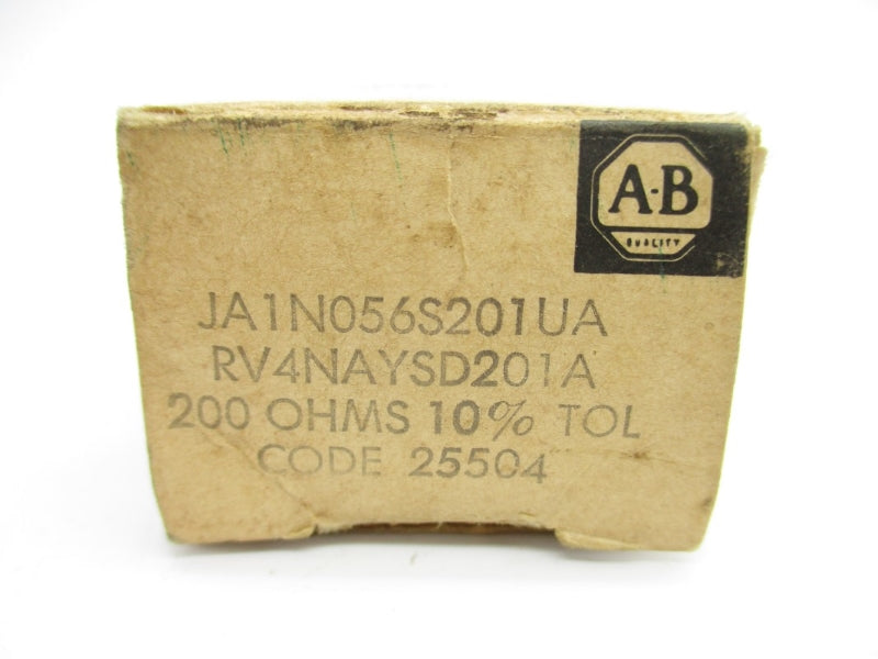 ALLEN BRADLEY JA1N056S201UA RV4NAYSD201A (BK/WH) NSMP
