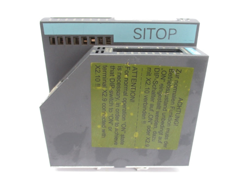 SIEMENS 6EP1931-2DC42 24VDC 6.6A NUPI