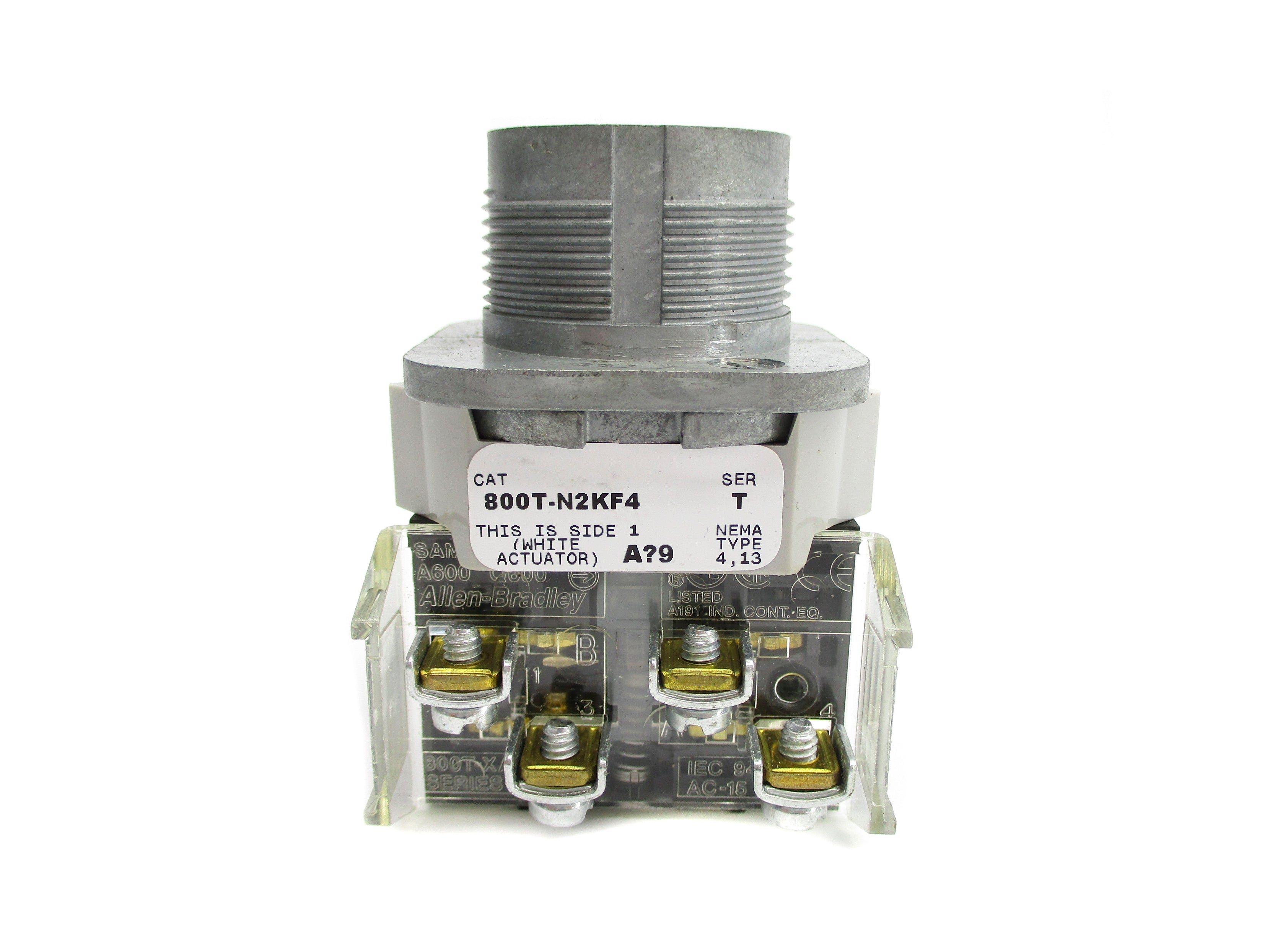 ALLEN BRADLEY 800T-N2KF4 SER. T (AS PICTURED) NSNP