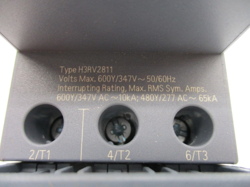 SIEMENS 3RV2811-0GD10 347VAC 0.63A NUPI