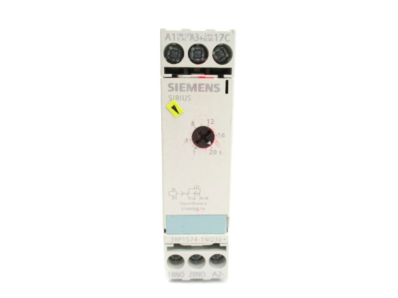 SIEMENS 3RP1574-1NQ30 24VAC/DC 1-20S NUPI
