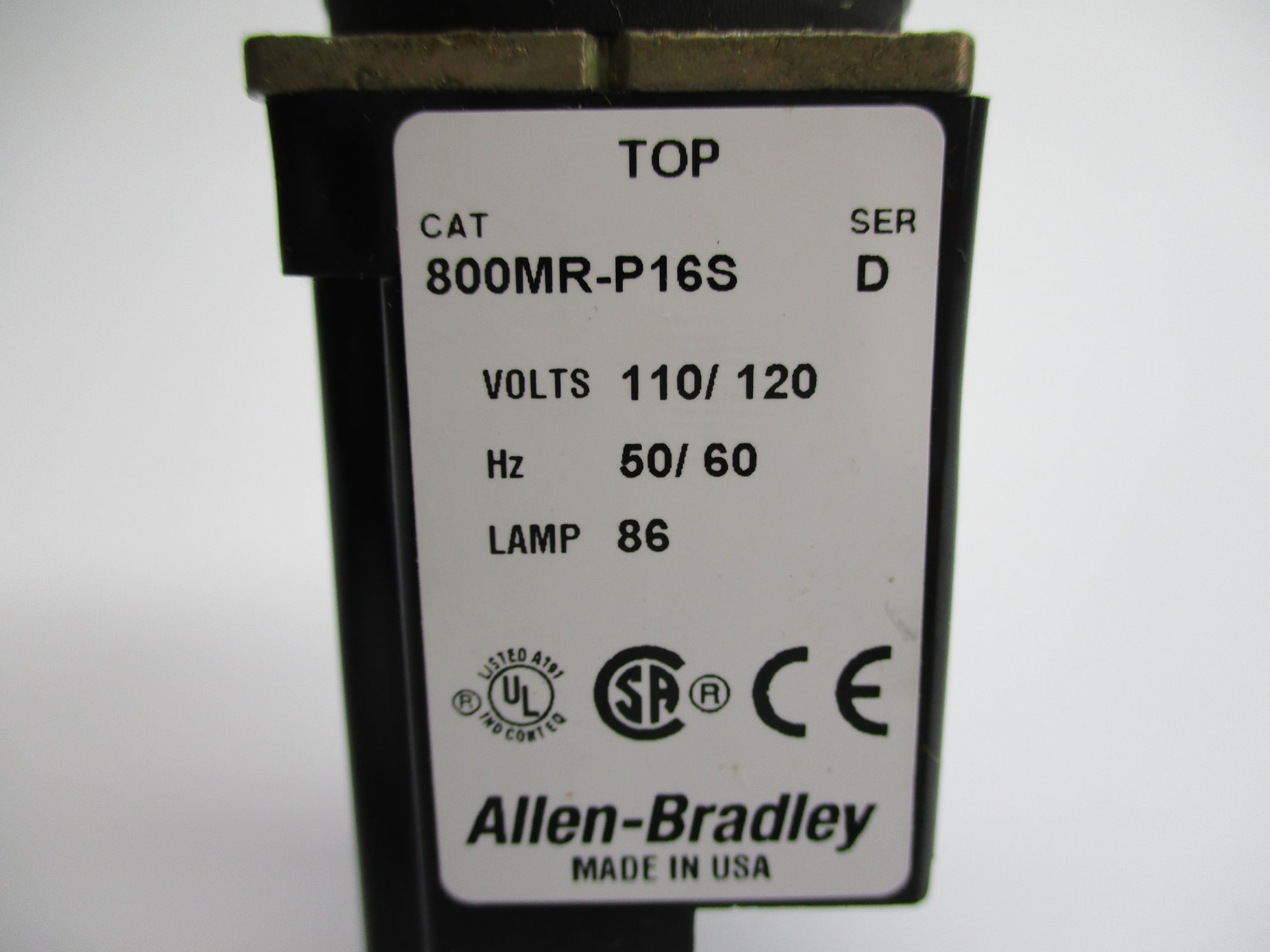 INDUSTRIAL SPARE PART 800MR-P16S SER. D NSNP