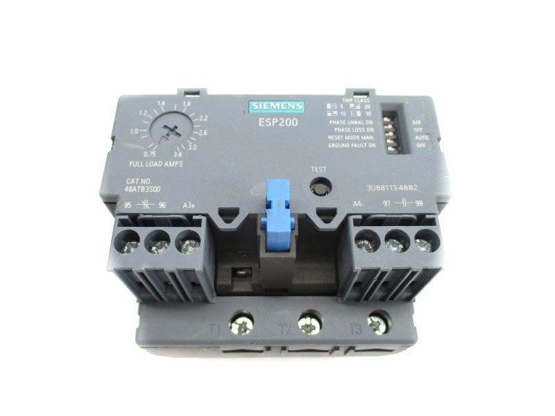 SIEMENS 48ATB3S00 3UB8113-4BB2 600VAC 0.75-3.4A NUPI