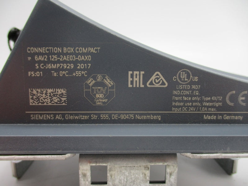 SIEMENS 6AV2125-2AE03-0AX0 24VDC 1.0A NUPI